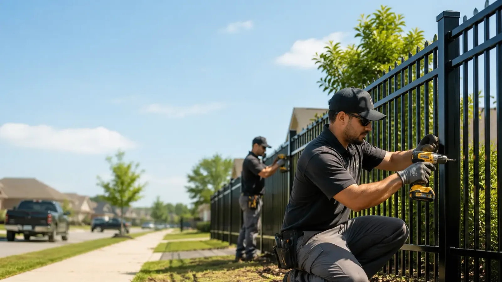 Metal Fence Installation in Pittsfield, NH